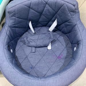 crate and barrel baby activity chair